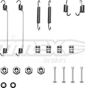 TOMEX brakes TX 40-14 - Комплектуючі, барабанний гальмівний механізм avtolavka.club