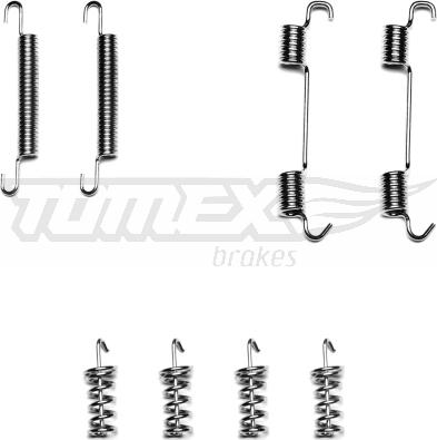 TOMEX brakes TX 40-33 - Комплектуючі, барабанний гальмівний механізм avtolavka.club
