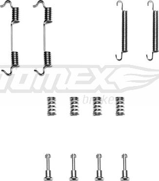 TOMEX brakes TX 40-24 - Комплектуючі, барабанний гальмівний механізм avtolavka.club