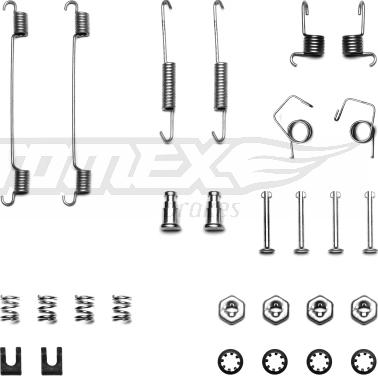 TOMEX brakes TX 40-25 - Комплектуючі, барабанний гальмівний механізм avtolavka.club