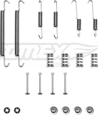 TOMEX brakes TX 40-74 - Комплектуючі, барабанний гальмівний механізм avtolavka.club