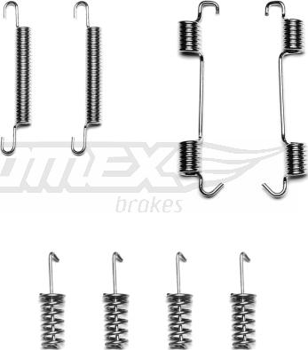 TOMEX brakes TX 42-00 - Комплектуючі, барабанний гальмівний механізм avtolavka.club