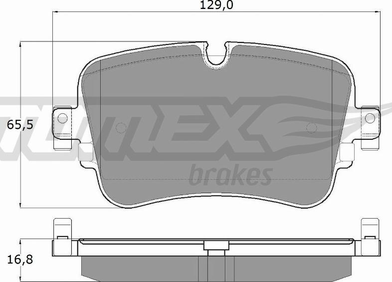 TOMEX brakes TX 18-24 - Гальмівні колодки, дискові гальма avtolavka.club