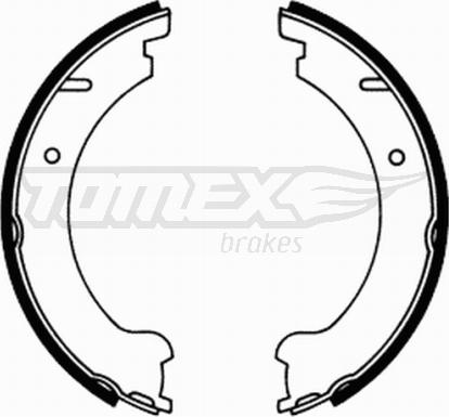 TOMEX brakes TX 21-69 - Комплект гальм, барабанний механізм avtolavka.club