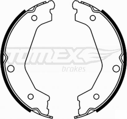 TOMEX brakes TX 21-88 - Комплект гальм, барабанний механізм avtolavka.club