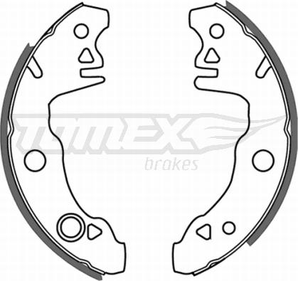 TOMEX brakes TX 21-29 - Комплект гальм, барабанний механізм avtolavka.club