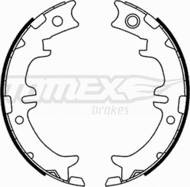 TOMEX brakes TX 21-76 - Комплект гальм, барабанний механізм avtolavka.club