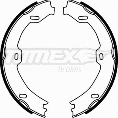TOMEX brakes TX 21-72 - Комплект гальм, барабанний механізм avtolavka.club