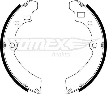 TOMEX brakes TX 23-32 - Комплект гальм, барабанний механізм avtolavka.club