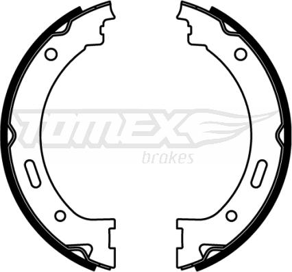 TOMEX brakes TX 22-59 - Комплект гальм, барабанний механізм avtolavka.club