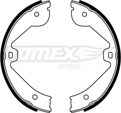 TOMEX brakes TX 22-67 - Комплект гальм, барабанний механізм avtolavka.club