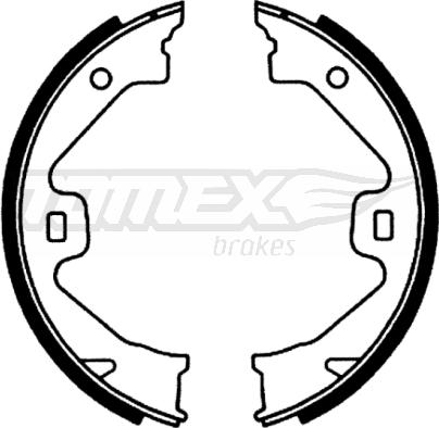 TOMEX brakes TX 22-70 - Комплект гальм, барабанний механізм avtolavka.club