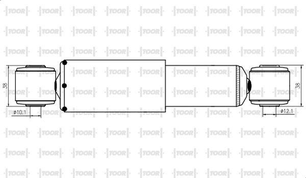 TOOR SG53030 - Амортизатор avtolavka.club