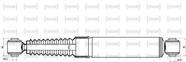 TOOR SG53130 - Амортизатор avtolavka.club