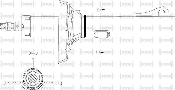 TOOR SG14560 - Амортизатор avtolavka.club