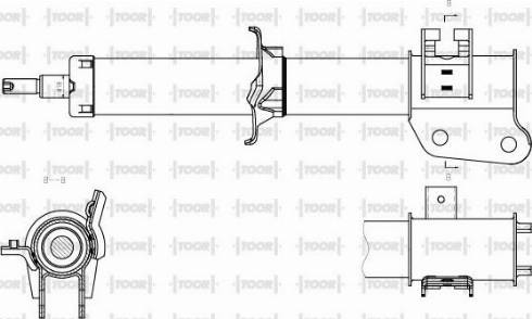 TOOR SG14360 - Амортизатор avtolavka.club