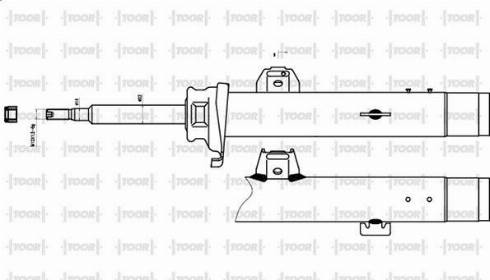 TOOR SG15100 - Амортизатор avtolavka.club