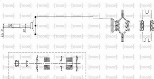 TOOR SG16900 - Амортизатор avtolavka.club