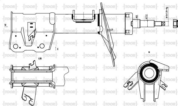 TOOR SG16000 - Амортизатор avtolavka.club