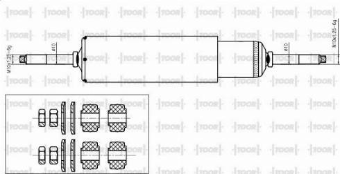 TOOR SG16020 - Амортизатор avtolavka.club