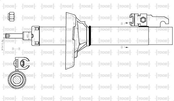 TOOR SO14270 - Амортизатор avtolavka.club