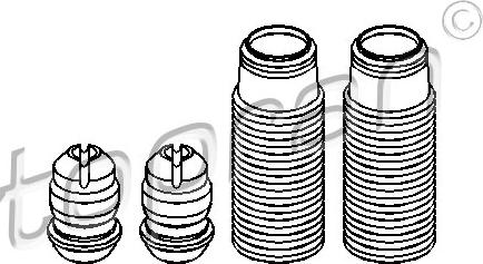 Topran 914 001 - Пилозахисний комплект, амортизатор avtolavka.club