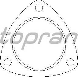Topran 107 211 685 - Прокладка, труба вихлопного газу avtolavka.club