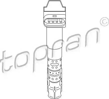 Topran 111 745 - Котушка запалювання avtolavka.club