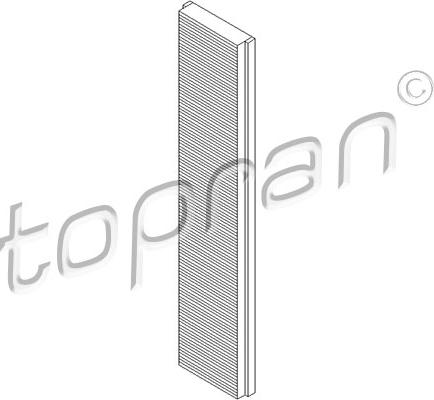 Topran 300 676 - Фільтр, повітря у внутрішній простір avtolavka.club