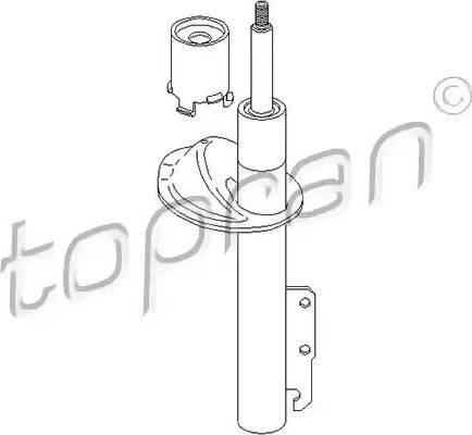 Topran 301 044 - Амортизатор avtolavka.club