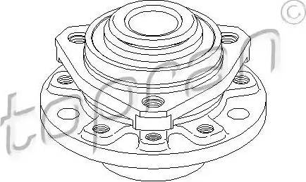 Topran 205 768 - Маточина колеса avtolavka.club