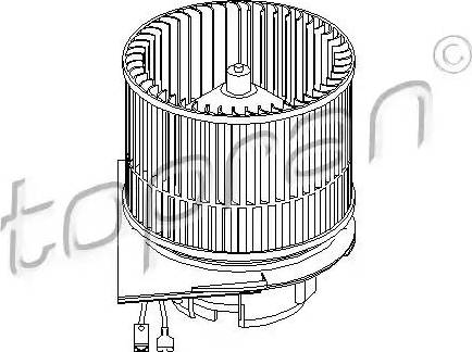 Topran 207 331 - Вентилятор салону avtolavka.club
