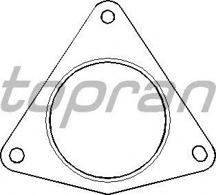 Topran 700 613 685 - Прокладка, труба вихлопного газу avtolavka.club