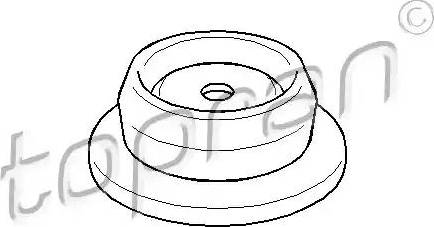 Topran 720 266 - Опора стійки амортизатора, подушка avtolavka.club