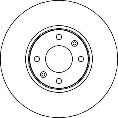 TQ TQ-DP014 - Гальмівний диск avtolavka.club