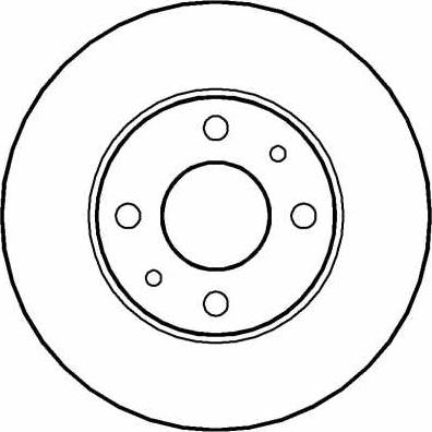 TQ TQ-DP001 - Гальмівний диск avtolavka.club