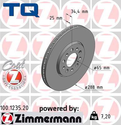 TQ 229448 - Гальмівний диск avtolavka.club