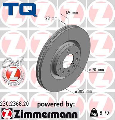 TQ 229476 - Гальмівний диск avtolavka.club