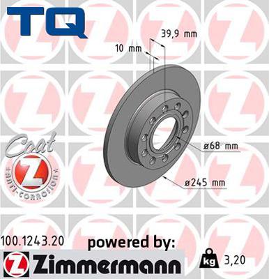 TQ 222599 - Гальмівний диск avtolavka.club