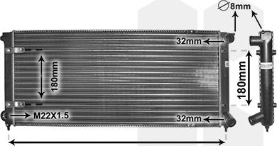 TQ TQ-58002041 - Радіатор, охолодження двигуна avtolavka.club