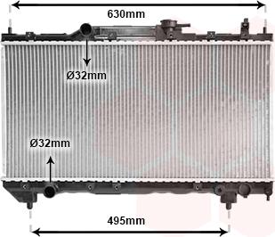 TQ TQ-53002237 - Радіатор, охолодження двигуна avtolavka.club