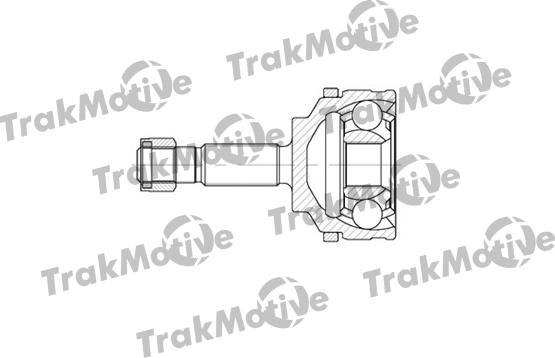 TrakMotive 40-0599 - Шарнірний комплект, ШРУС, приводний вал avtolavka.club