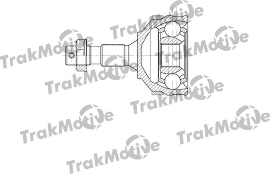 TrakMotive 40-0646 - Шарнірний комплект, ШРУС, приводний вал avtolavka.club