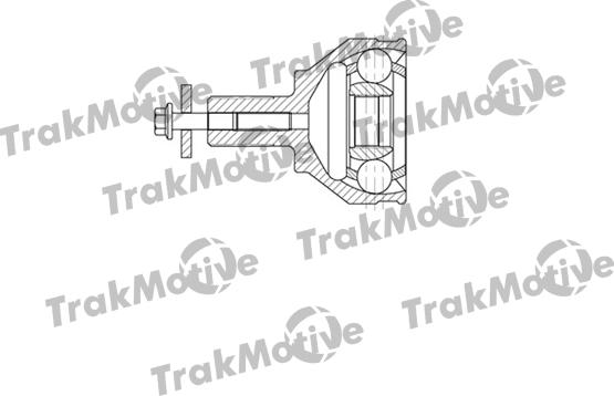 TrakMotive 40-0669 - Шарнірний комплект, ШРУС, приводний вал avtolavka.club