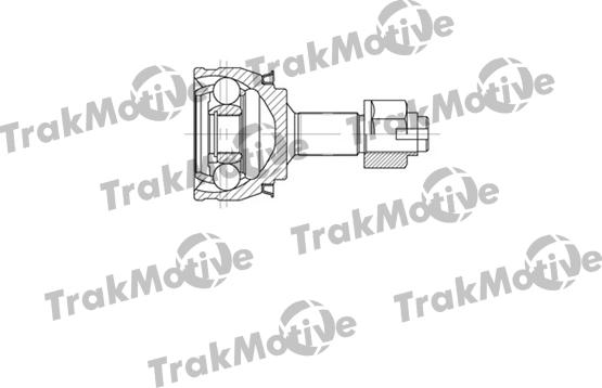 TrakMotive 40-0616 - Шарнірний комплект, ШРУС, приводний вал avtolavka.club