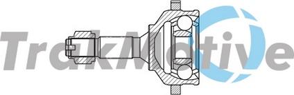 TrakMotive 40-0838 - Шарнірний комплект, ШРУС, приводний вал avtolavka.club