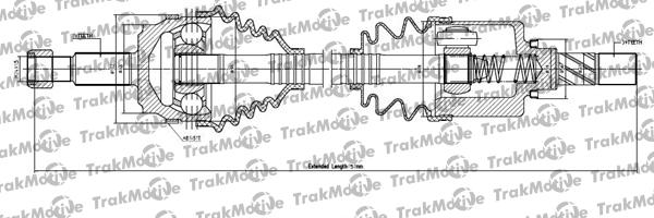 TrakMotive 30-1139 - Приводний вал avtolavka.club