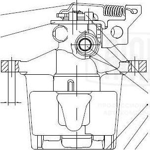 Trialli CF 102067 - Гальмівний супорт avtolavka.club