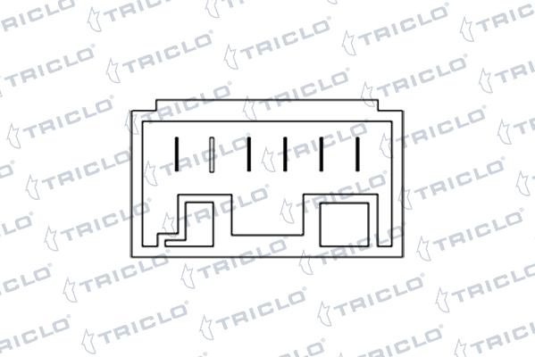 Triclo 144100 - Вимикач, стеклолод'емнік avtolavka.club