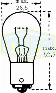 Trifa 21381 - Лампа розжарювання, ліхтар покажчика повороту avtolavka.club